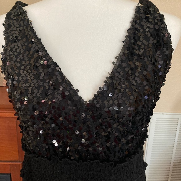 New T. Blue sequined top - size m - Picture 4 of 8